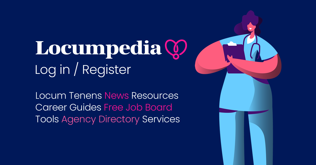 Login/Register Locumpedia